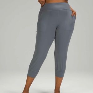 Lululemon Align Jogger Crop 23” Asphalt Grey Size 6 EEUC